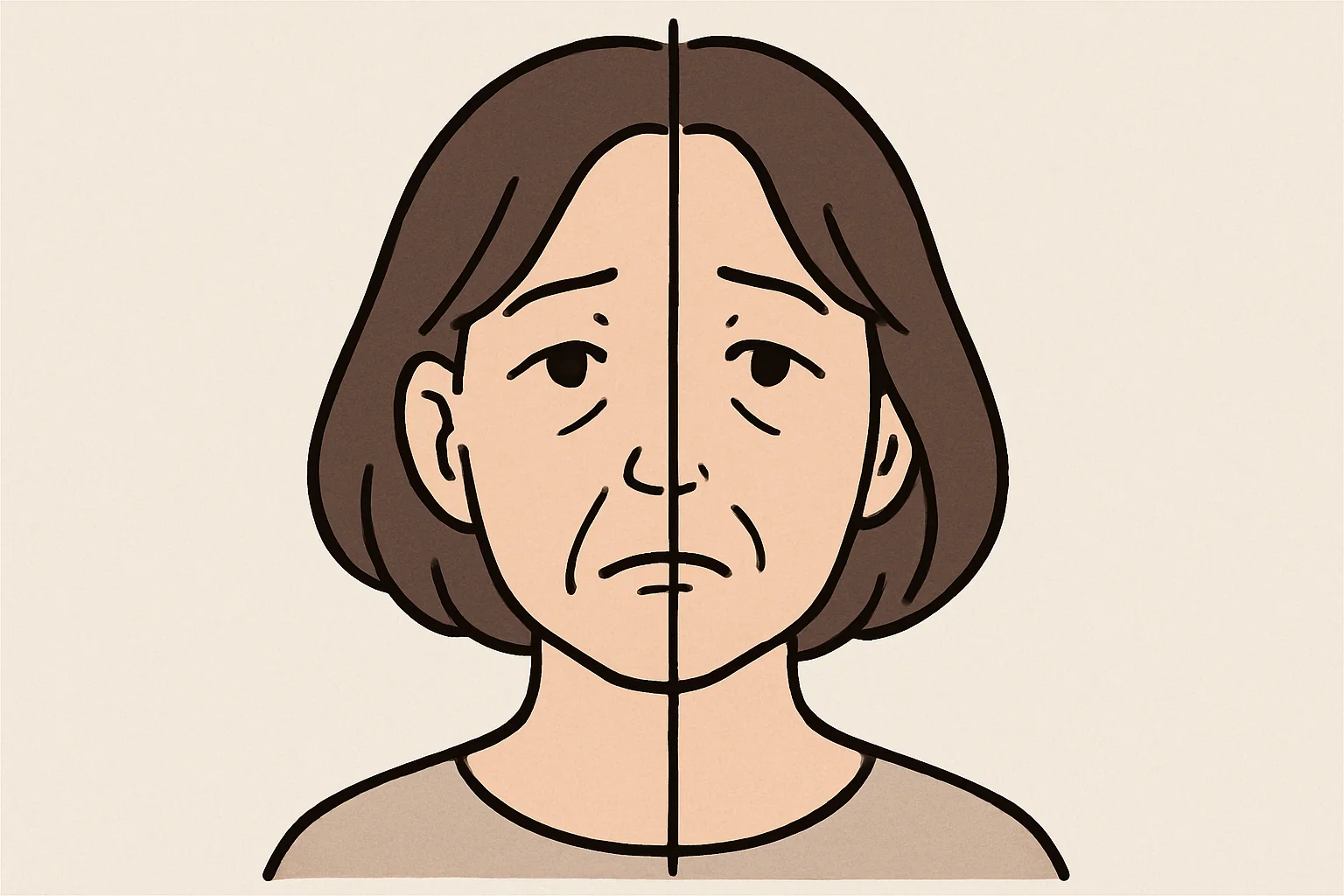 중년 돌출입 교정 진행 과정 이미지