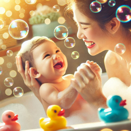 아기-비누칠-하는-모습