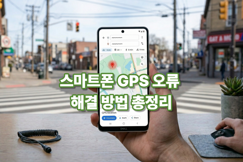 스마트폰 GPS 오류 해결 대표 이미지