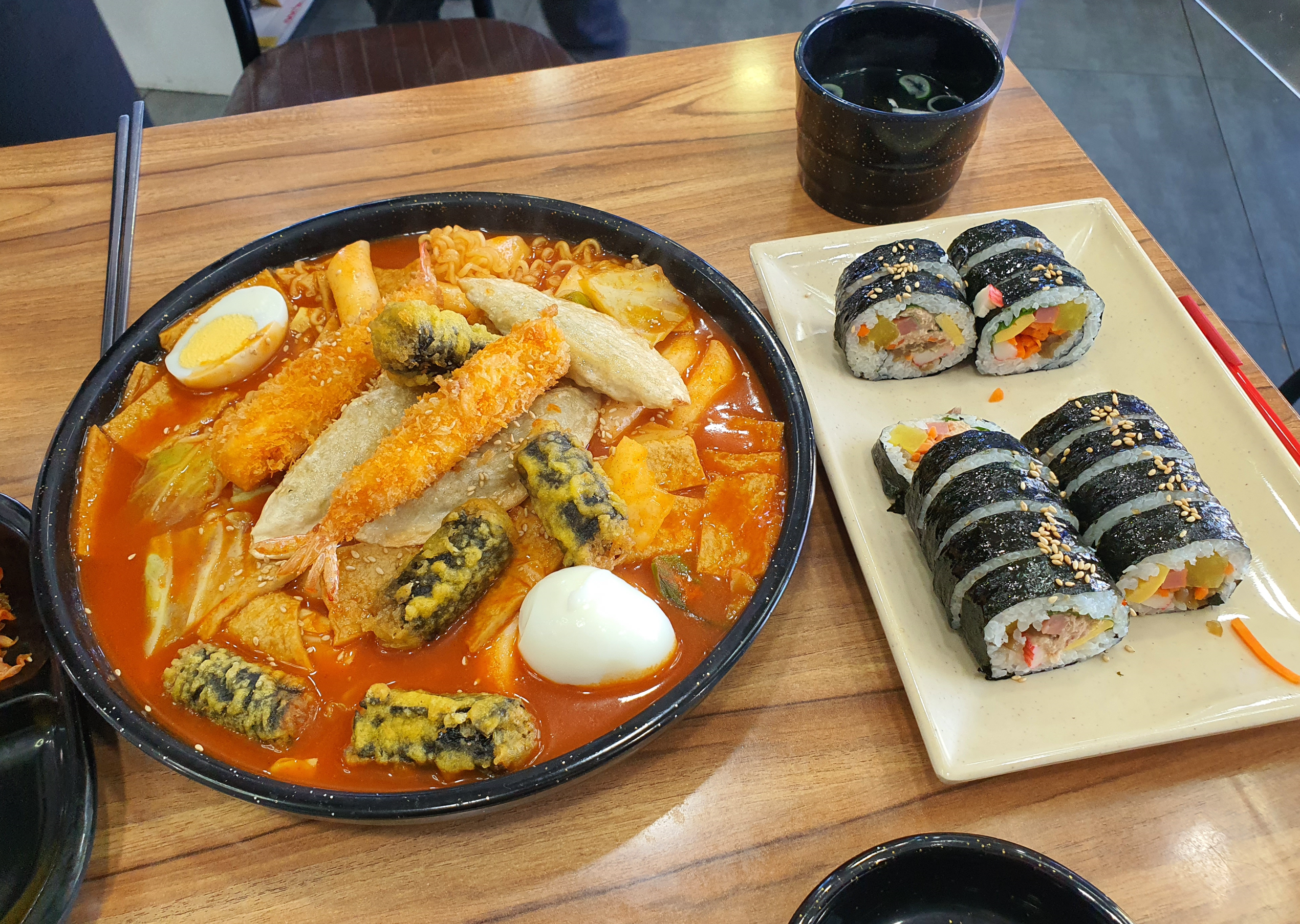 강릉김밥 메뉴