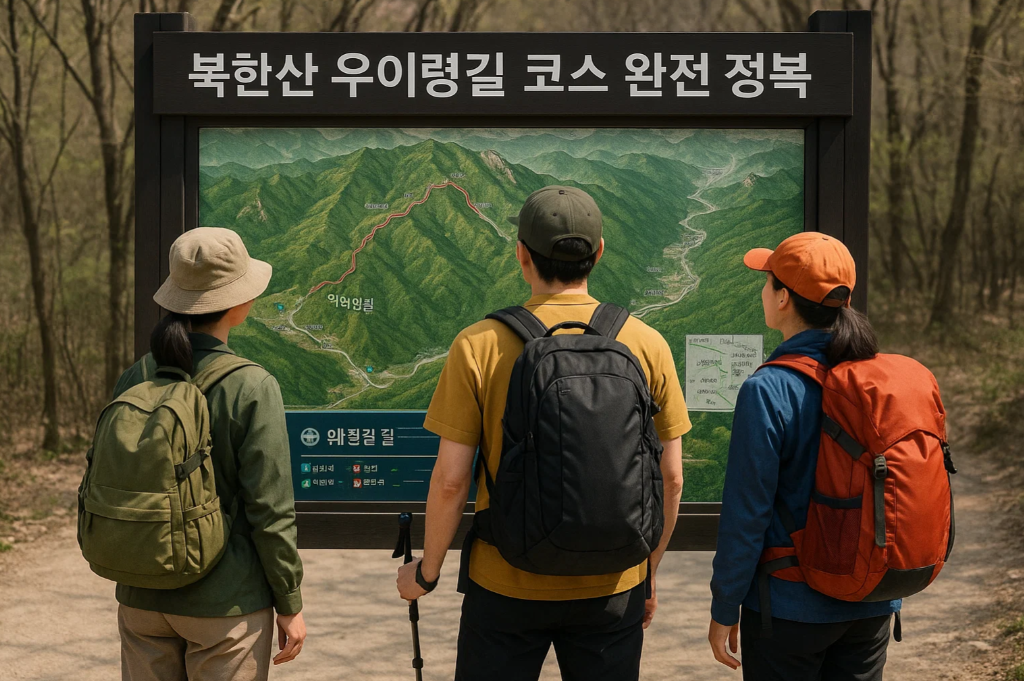 북한산 우이령길 코스 완전 정복