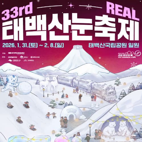 은빛 설경 속으로! 태백산 눈축제와 대관령 눈꽃 축제 여행 코스