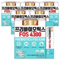 순수식품 프리바이오틱스 FOS4300 6박스(180포) 아연 프락토올리고당, 5g, 180개