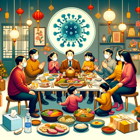 감춰진 적, 가족 모임 속 호흡기 질환의 위협