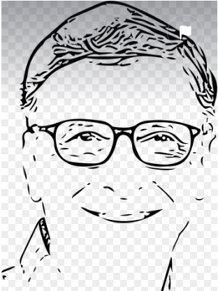 유 퀴즈에 빌 게이츠 출연하여 성공 철학과 삶의 교훈을 나눔.