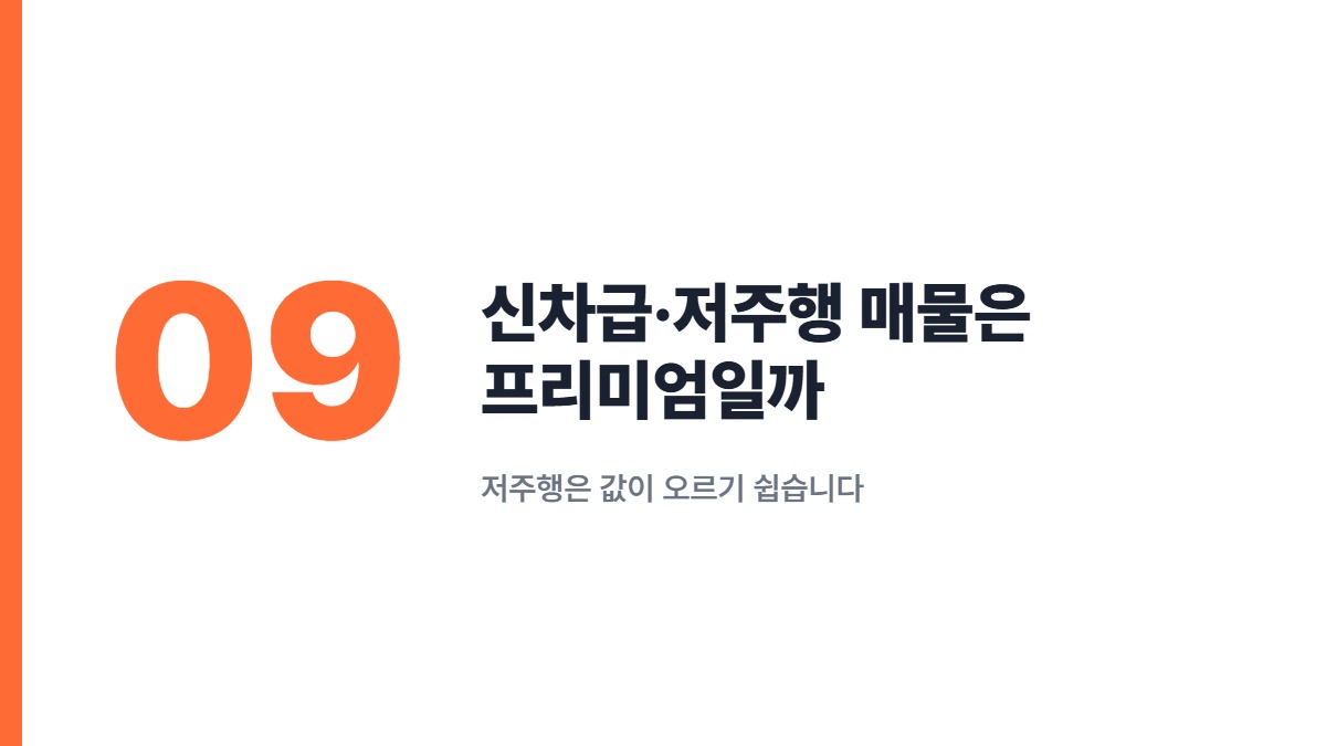 신차급·저주행 매물은 프리미엄일까 — 저주행은 값이 오르기 쉽습니다