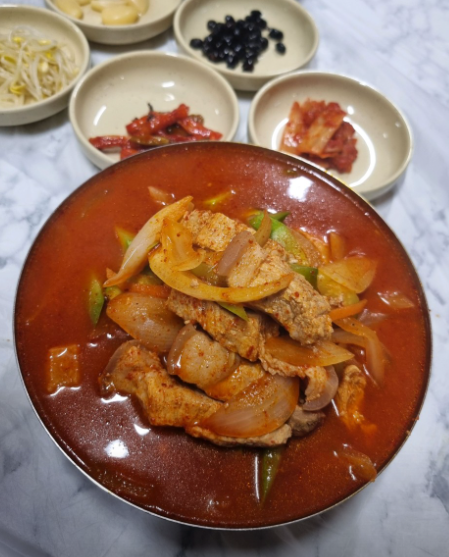 평동애호박돼지찌개맛집