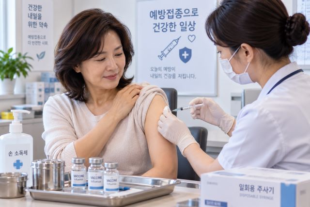 대상포진 예방 접종 백신 주사