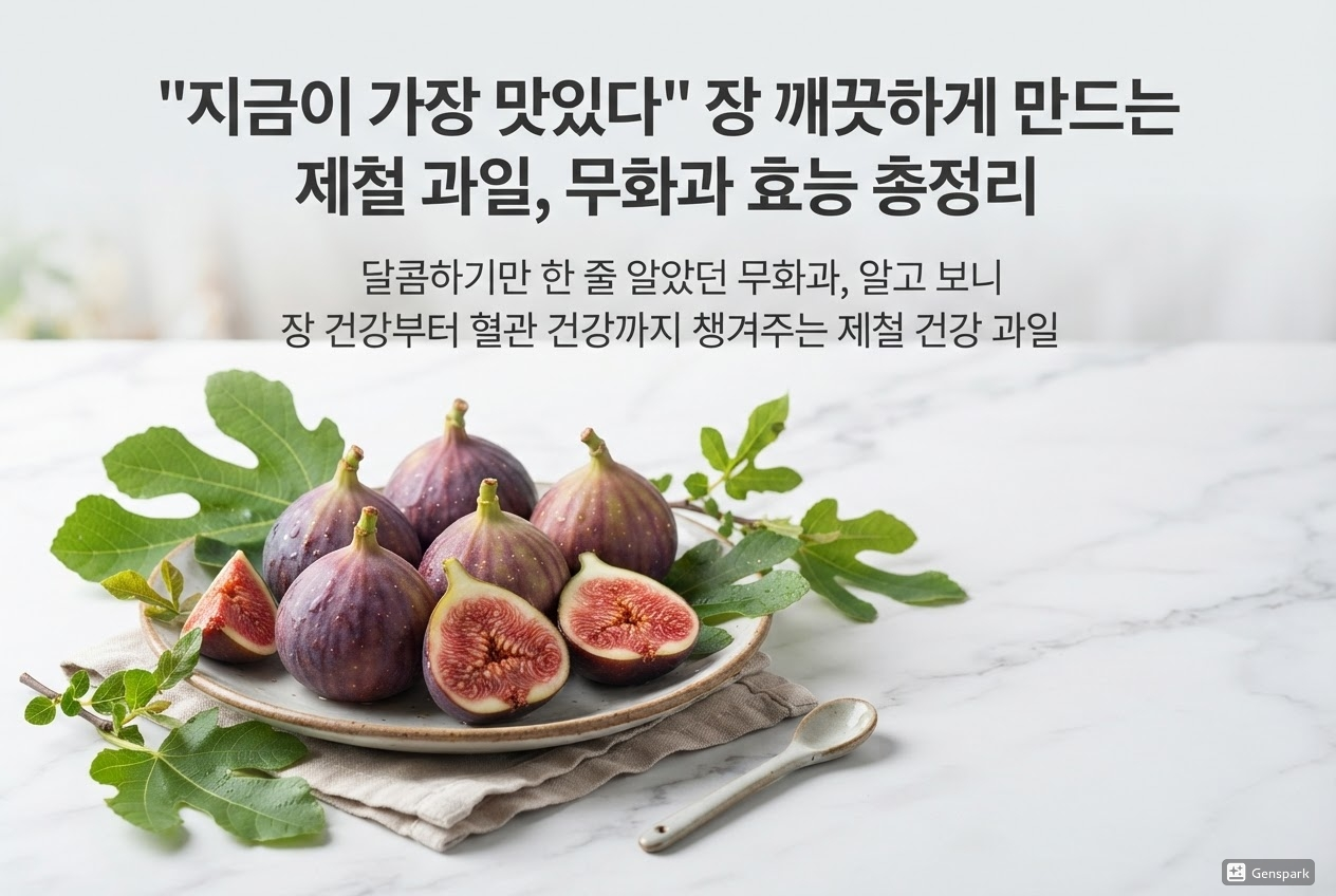 "지금이 가장 맛있다" 장 깨끗하게 만드는 제철 과일, 무화과 효능 총정리