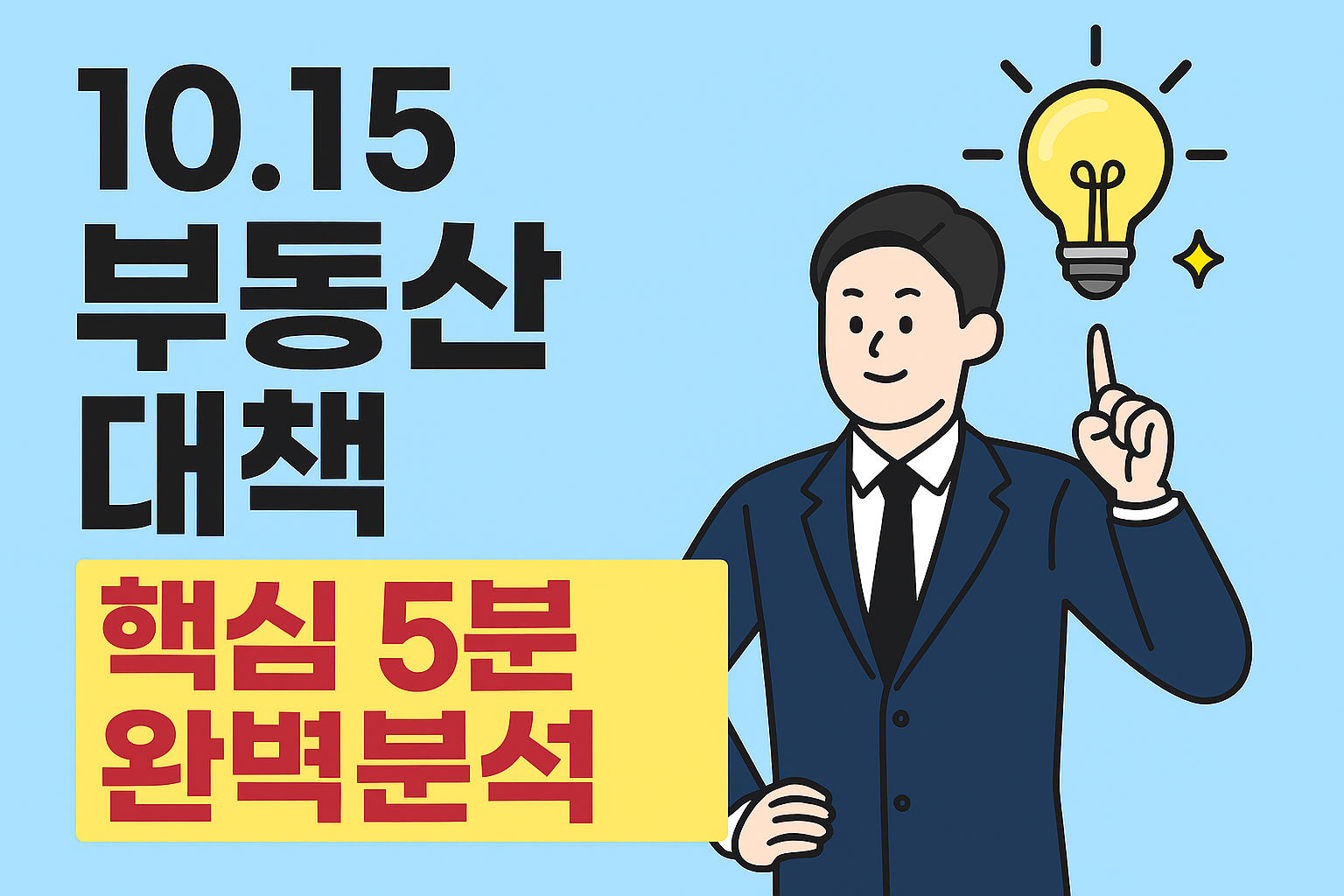 10.15 부동산 대책 핵심 5분 완벽분석