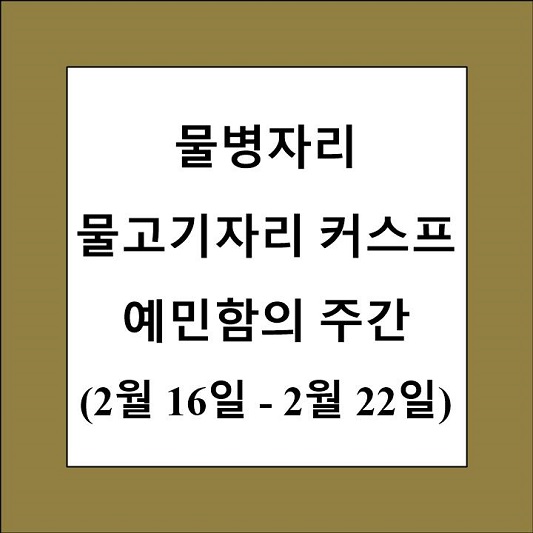 48 별자리 물병자리 물고기자리 커스프 제목 상자