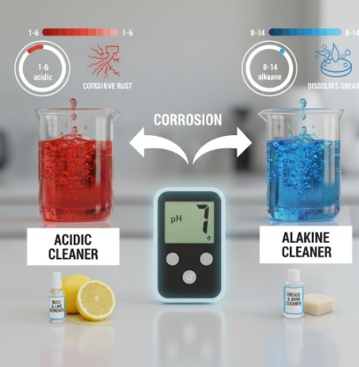 산성세제와 알칼리성 세제