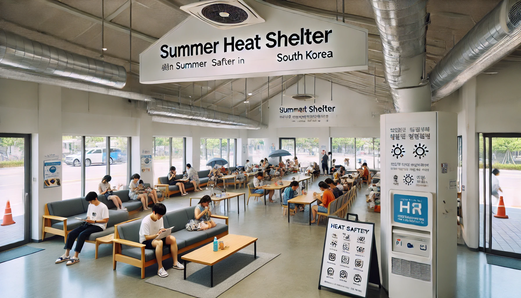 무더위 쉼터 공간