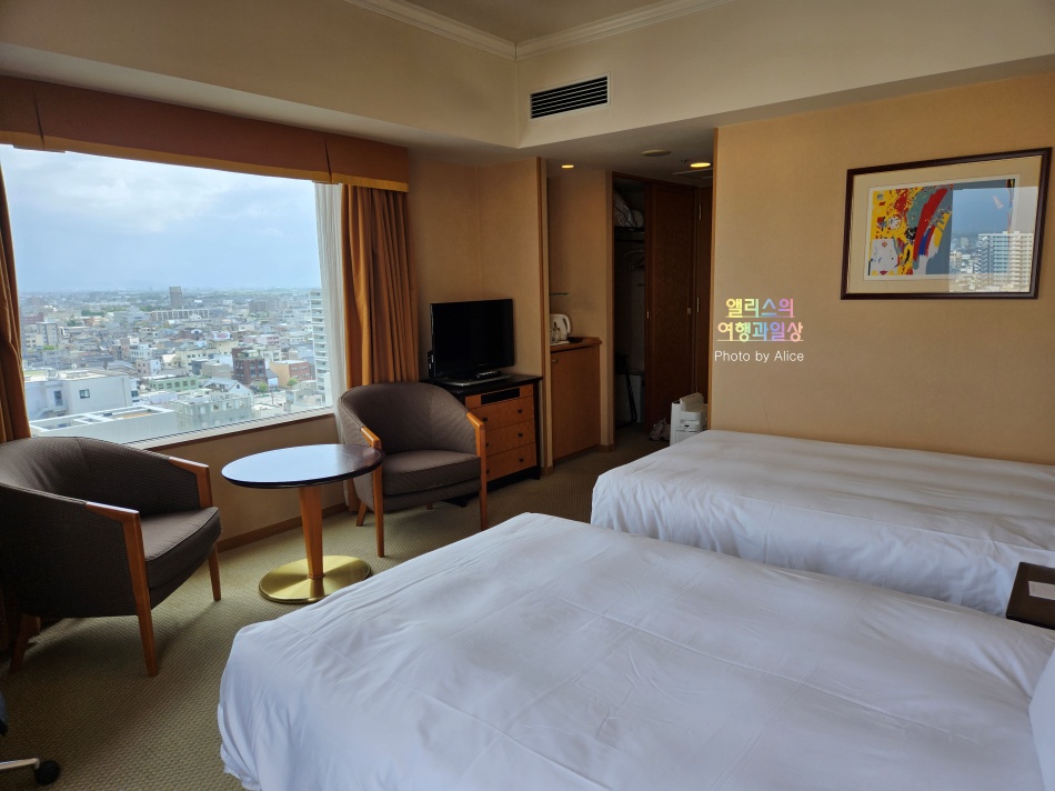 아나 크라운 플라자 도야마 호텔 더블 프리미엄 룸 투숙후기