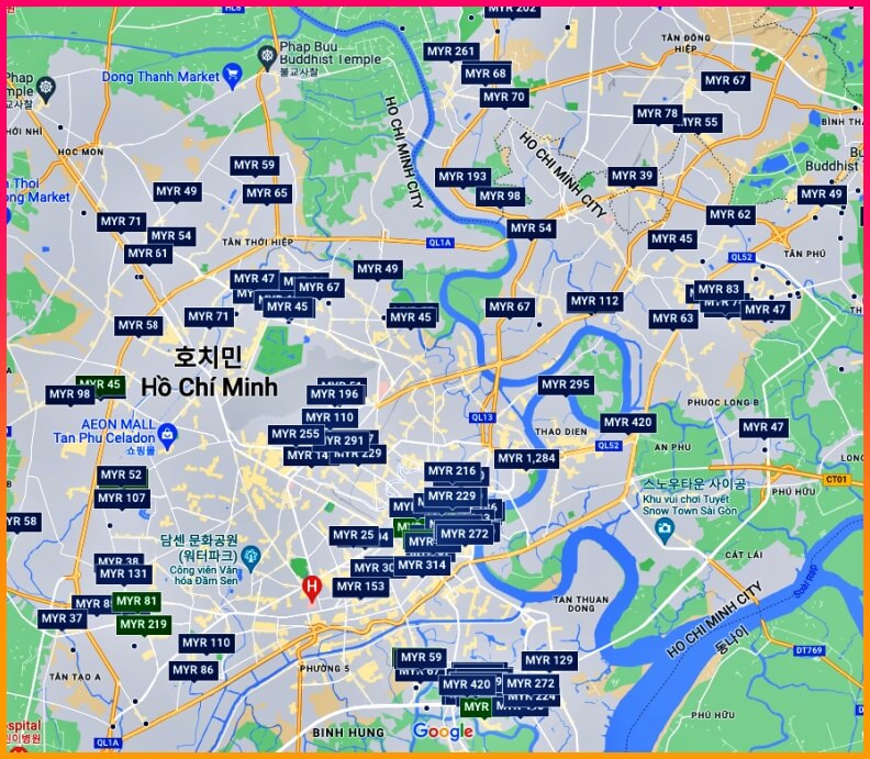 호치민 호텔 가격