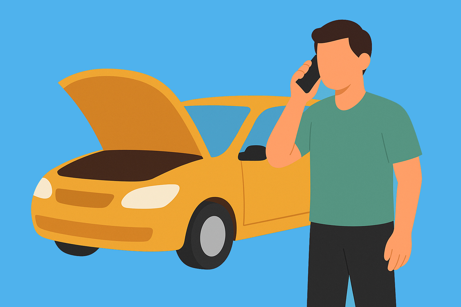 DB자동차보험 긴급출동 설명 이미지