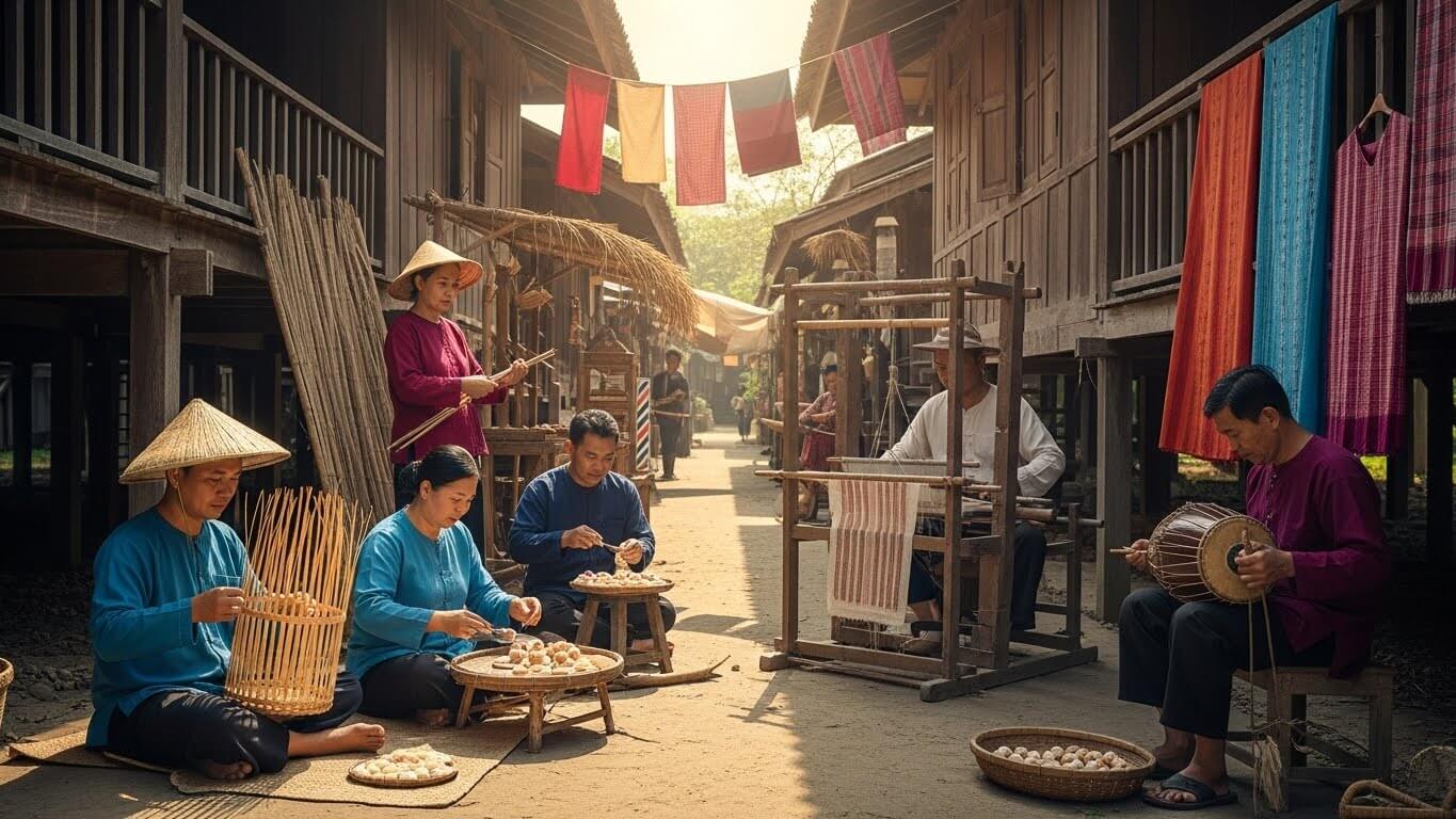 동남아시아에서 사라진 예전 직업 탐방기 관련 사진