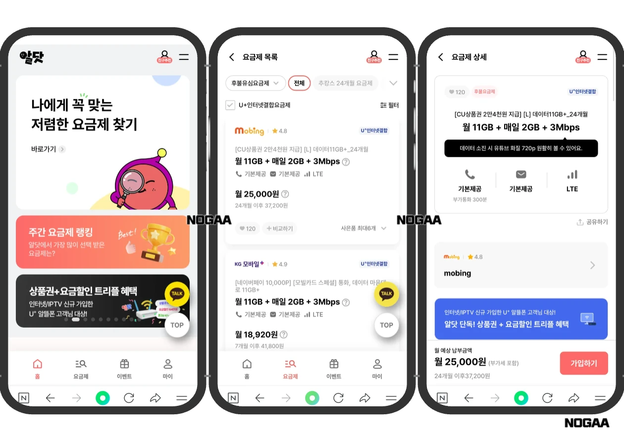 LG 유플러스 알뜰폰 알닷 개통 방법과 절차