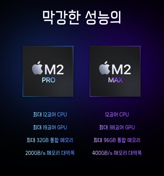 맥북 프로 m2 14인치 16인치 사전예약
