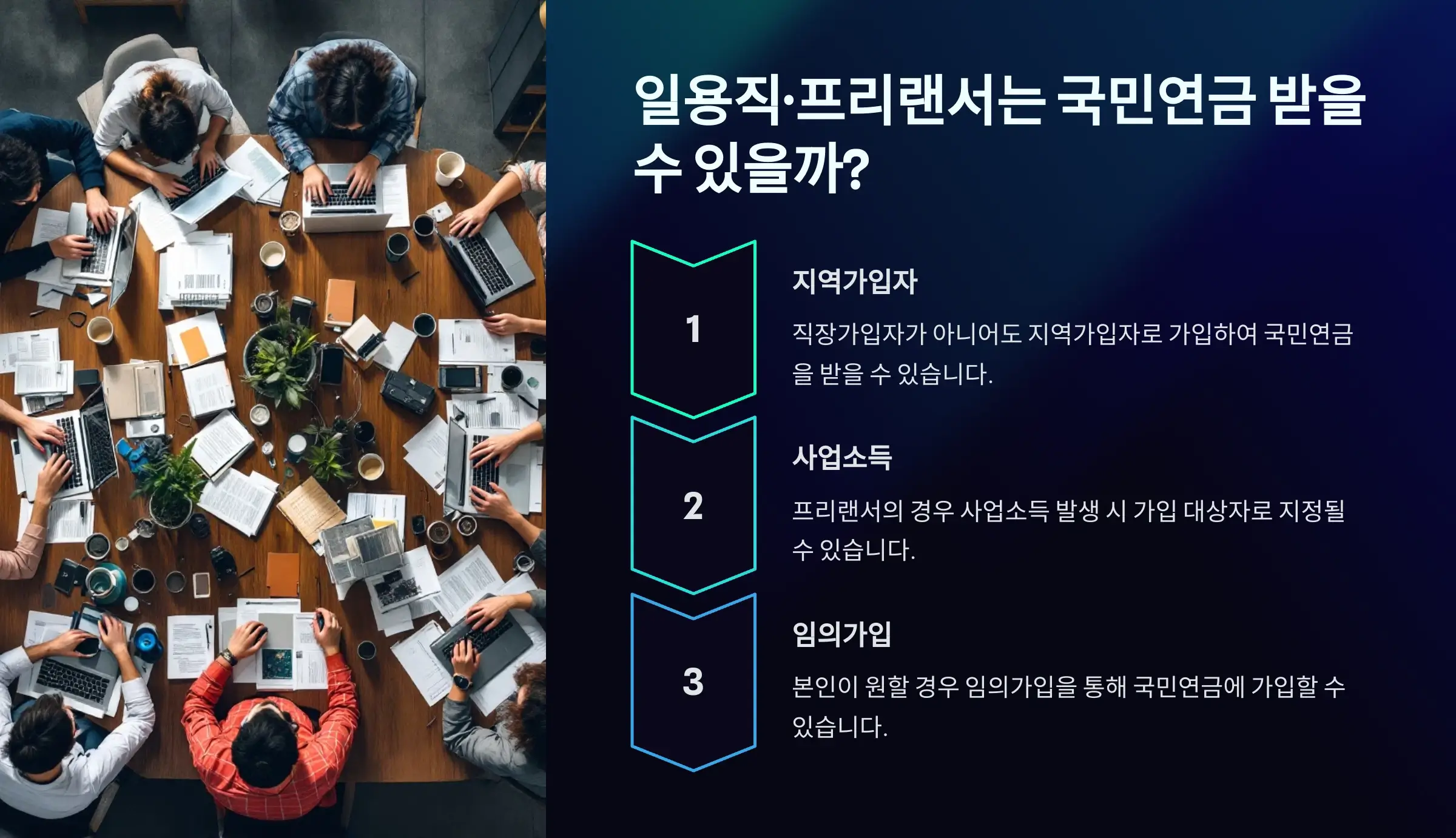 일용직·프리랜서는 국민연금 받을 수 있을까?