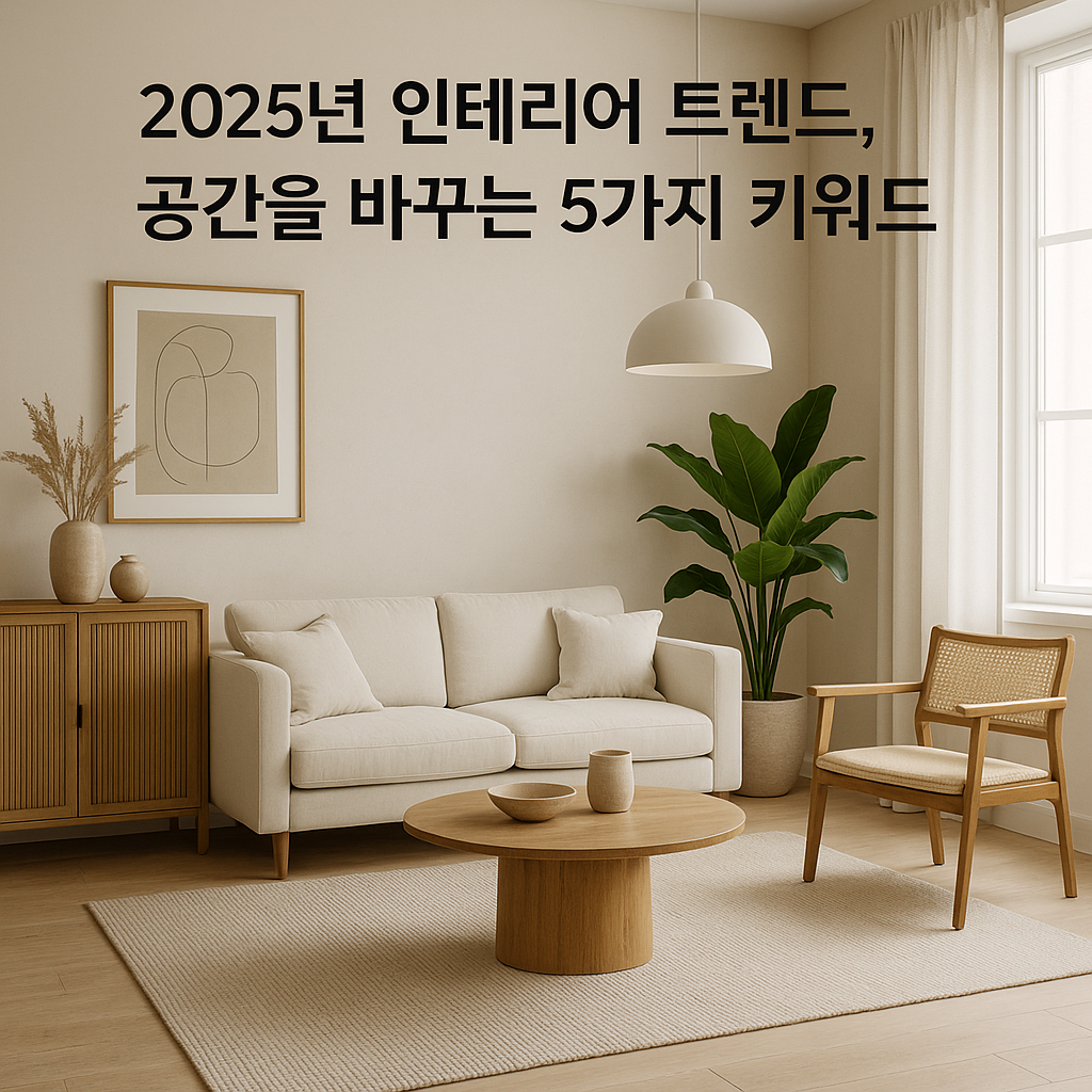 2025년 인테리어 트렌드