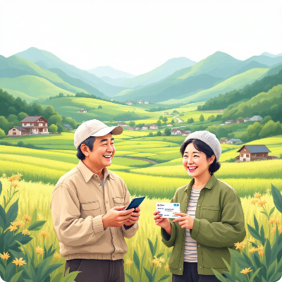 순창군 농어촌 기본소득 이미지