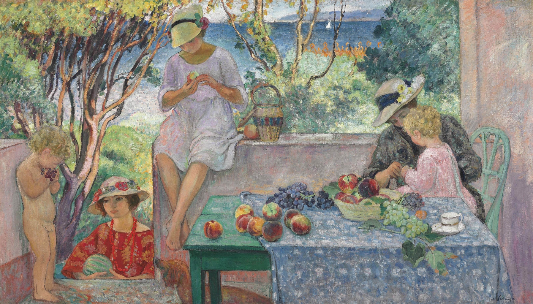 앙리 르바스크(Henri Lebasque), 프랑스, 화가, 1865-1937