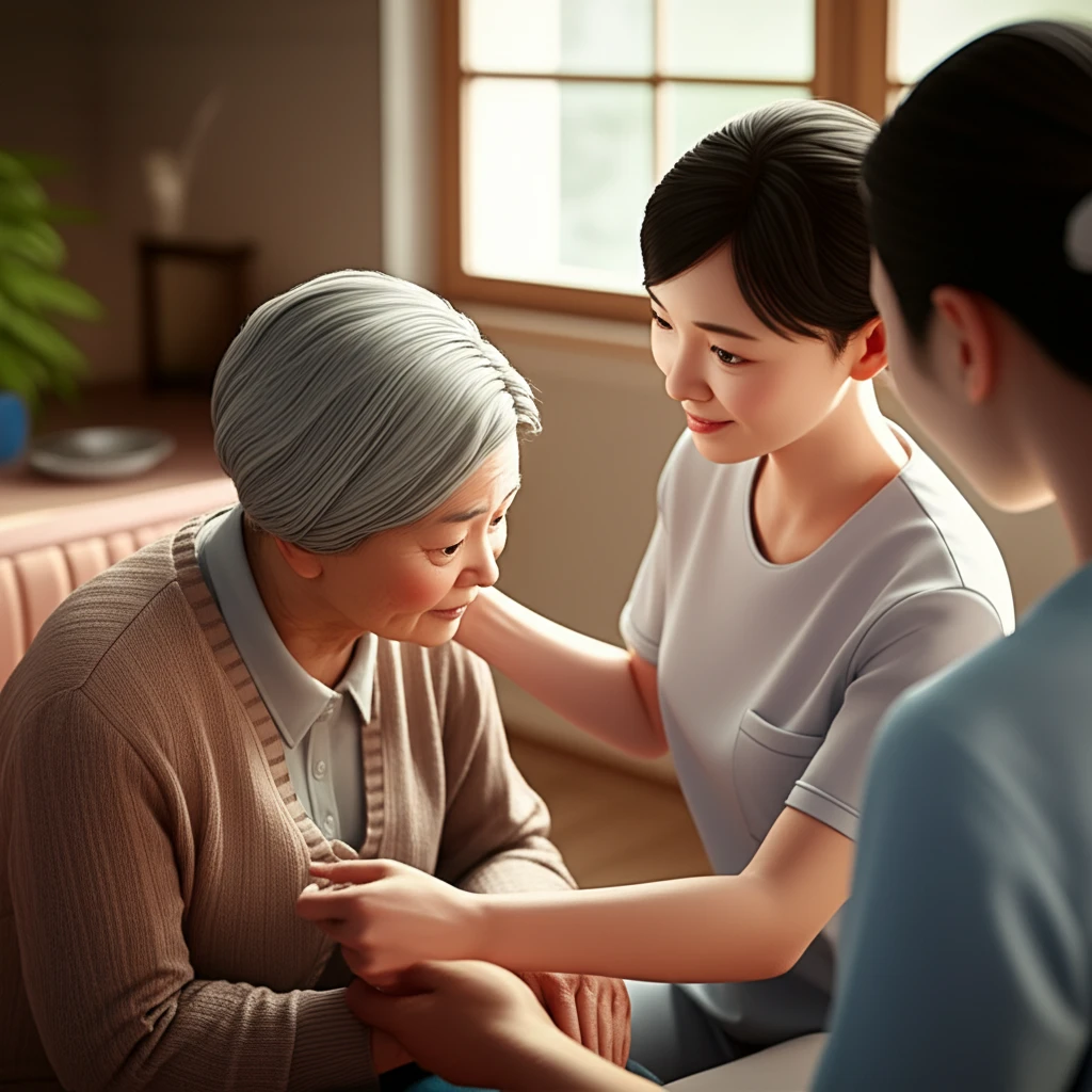 가정에서 편안하게, 방문간호 서비스 ..