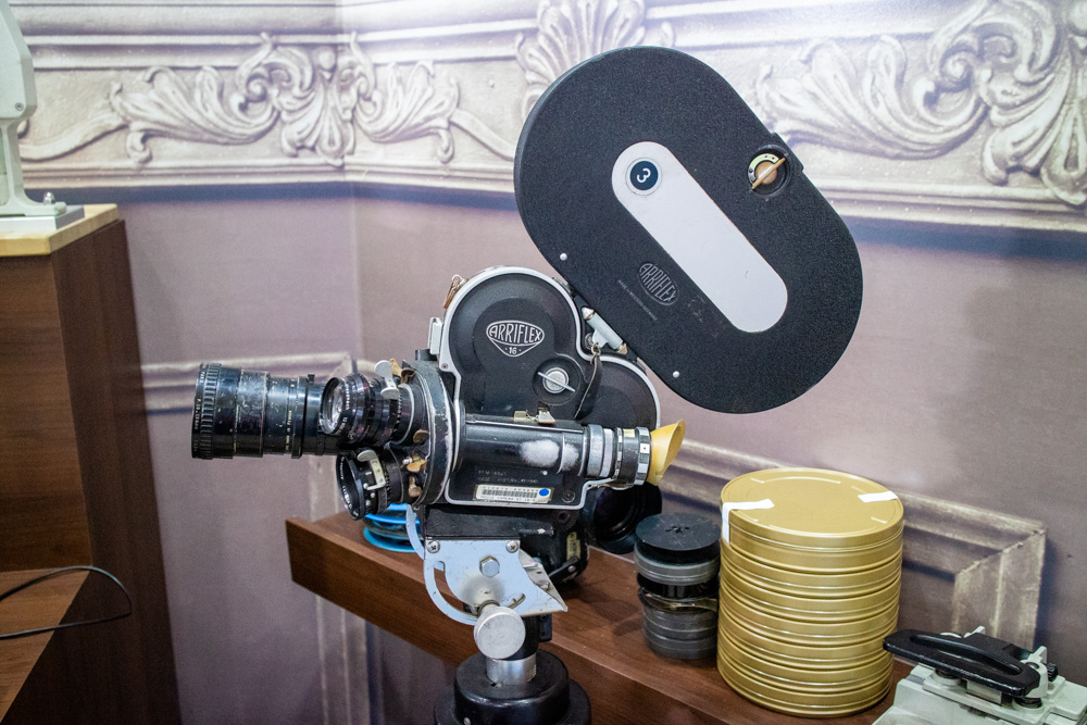 80년대 드라마 TV문학관이 16mm 필름 카메라