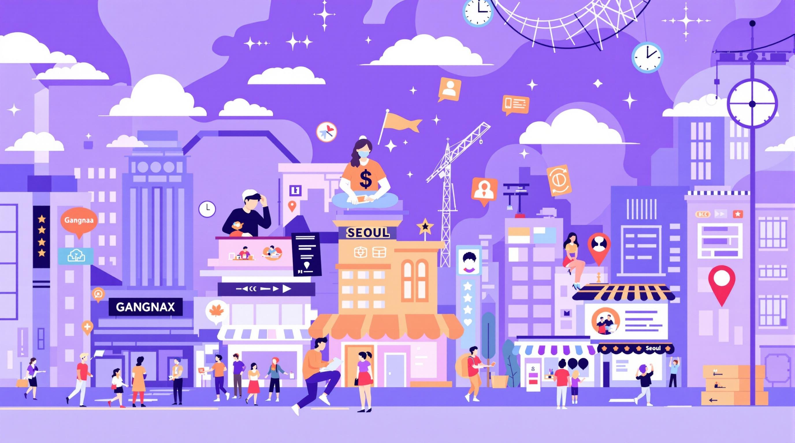 서울에서 부업하는 곳을 찾아보는 사람들