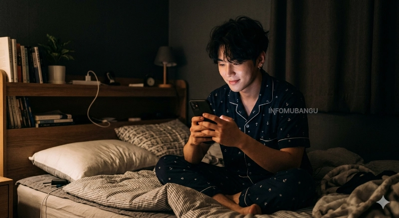 불면증으로 고통받는 사람의 모습