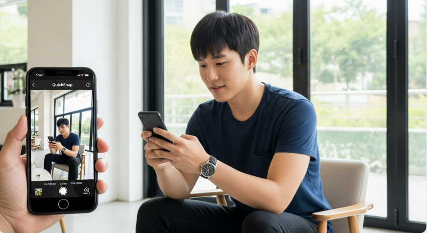 인스타퀵스냅,인스타그램 퀵스냅,인스타 셀카 기능,퀵스냅 뜻,퀵스냅 삭제,인스타 스냅 사용법