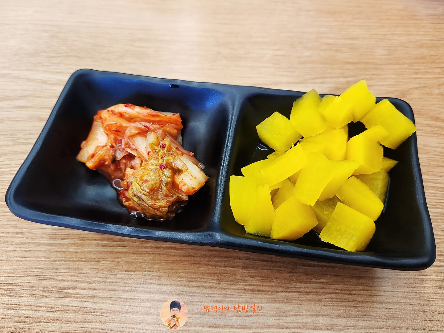 배추김치, 단무지