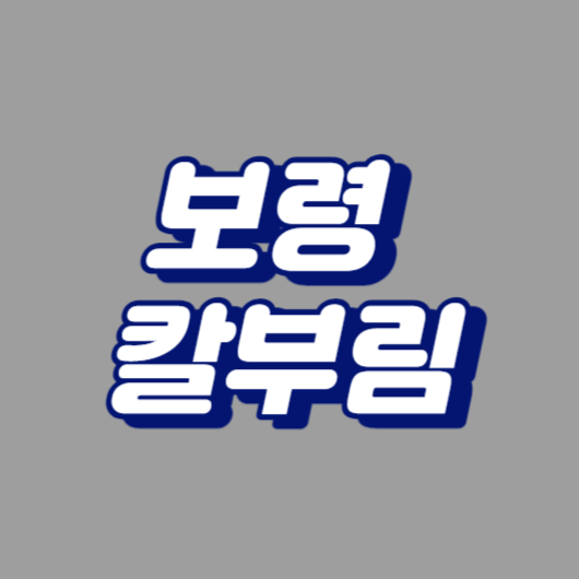 보령칼부림