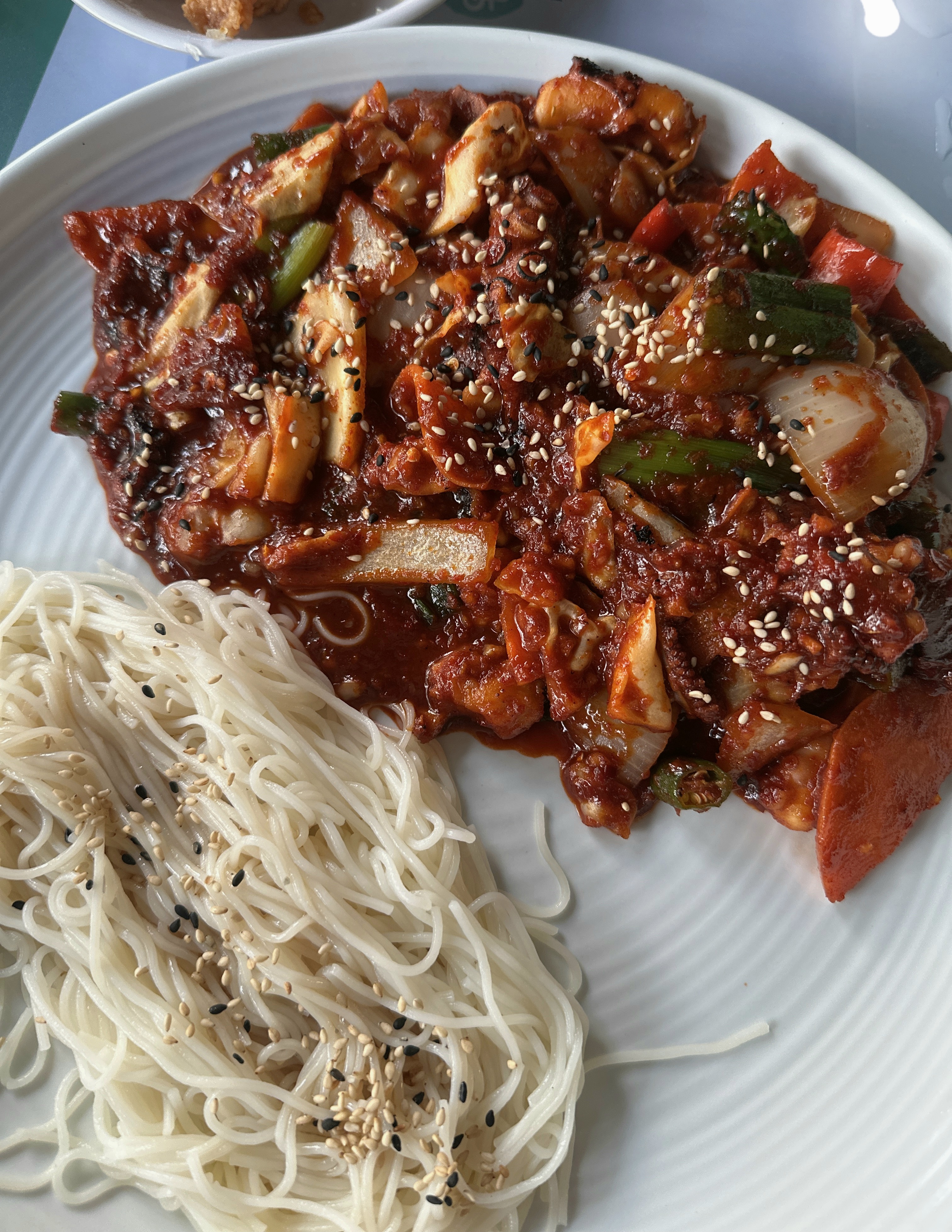 호프집-낙지볶음은-오랜만에-먹어요.