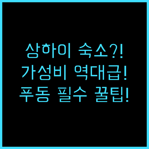 홈 인 플러스 상하이 푸동 에어포트 ..