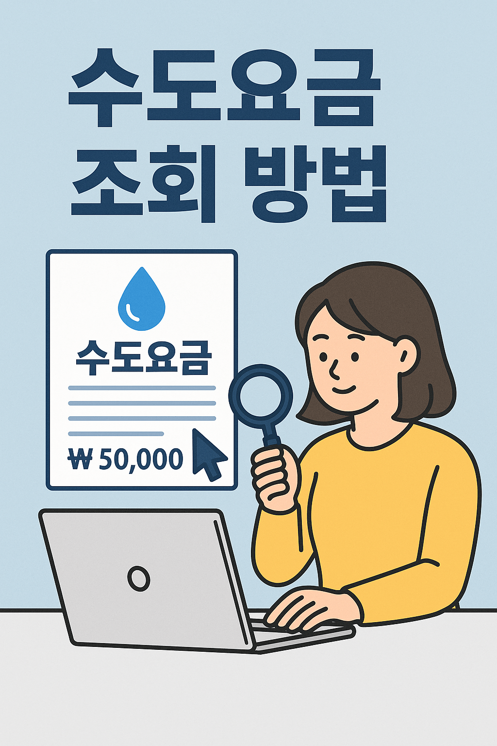 수도요금 조회 방법