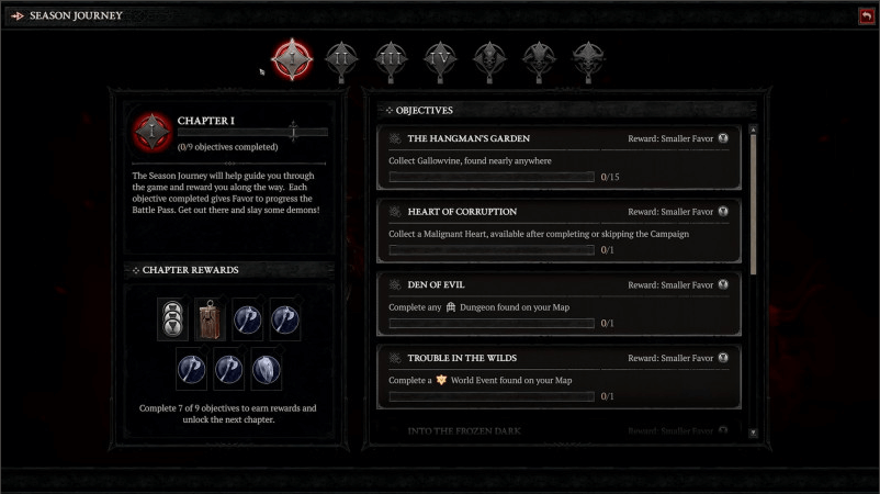 디아블로4 악의 종자 시즌 정보