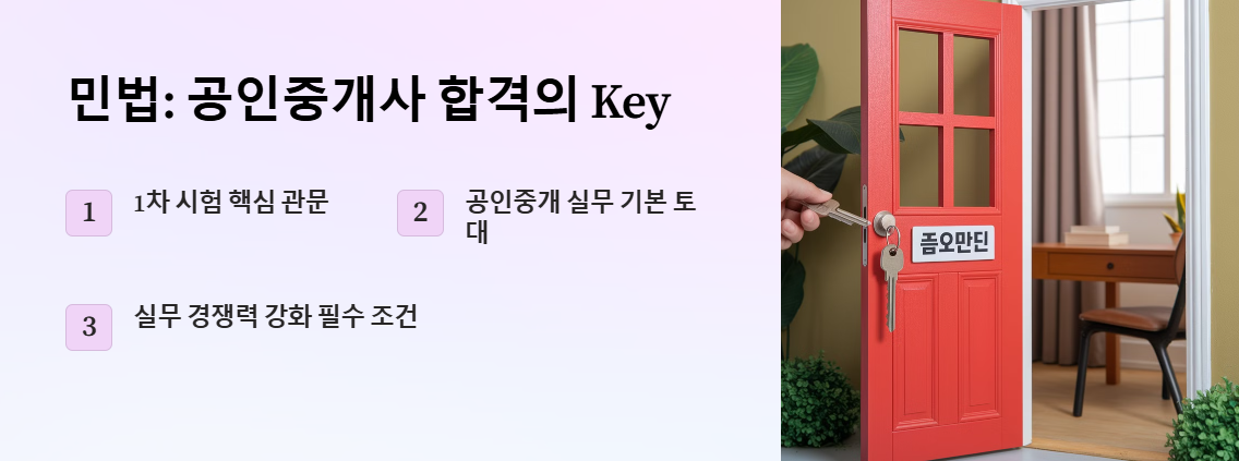 공인중개사 합격의 열쇠, 민법 및 민사특별법