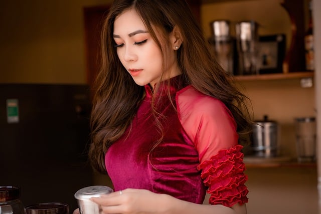 아시아 여자 사진