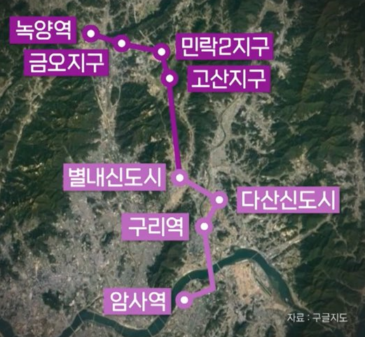 지하철-8호선-의정부-연장안