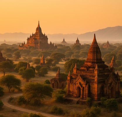 미얀마 바간의 역사와 불교 왕국
