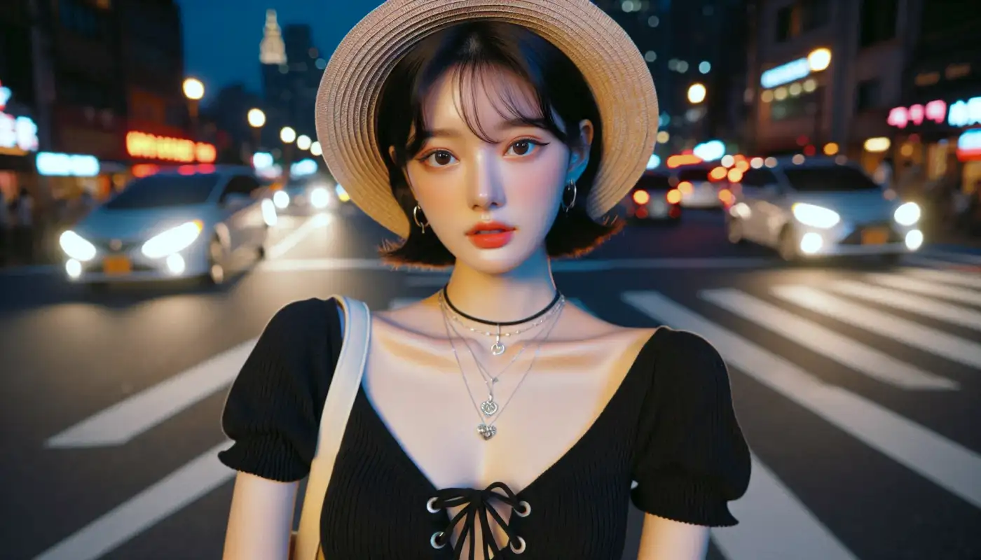 돈키호테-화장품-쇼핑리스트로-여행하는-여성의-모습