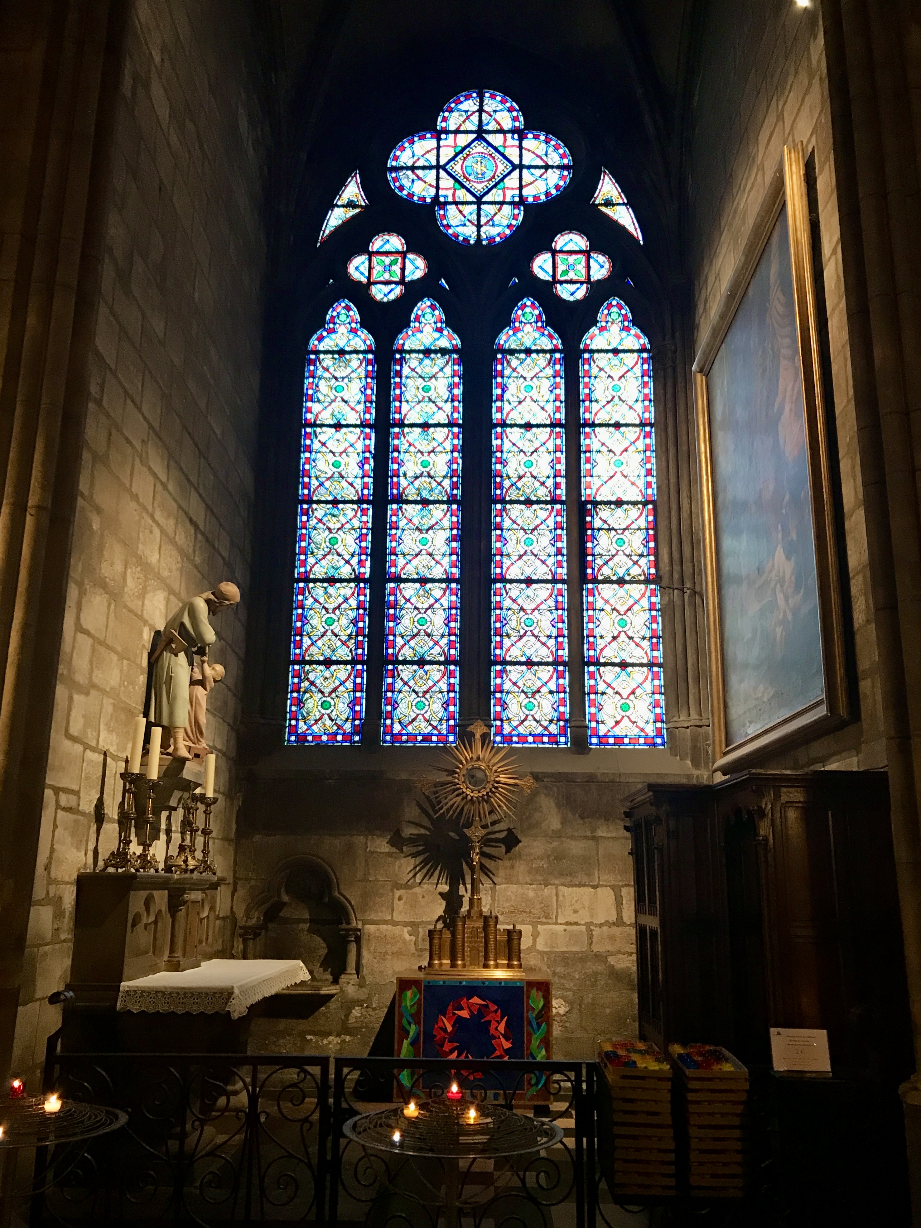 노트르담 대성당 과거 실내모습2