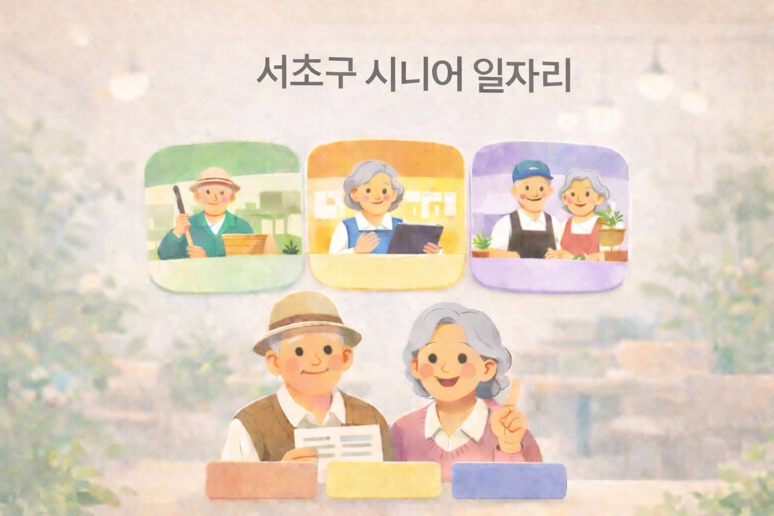 서초구 시니어 일자리