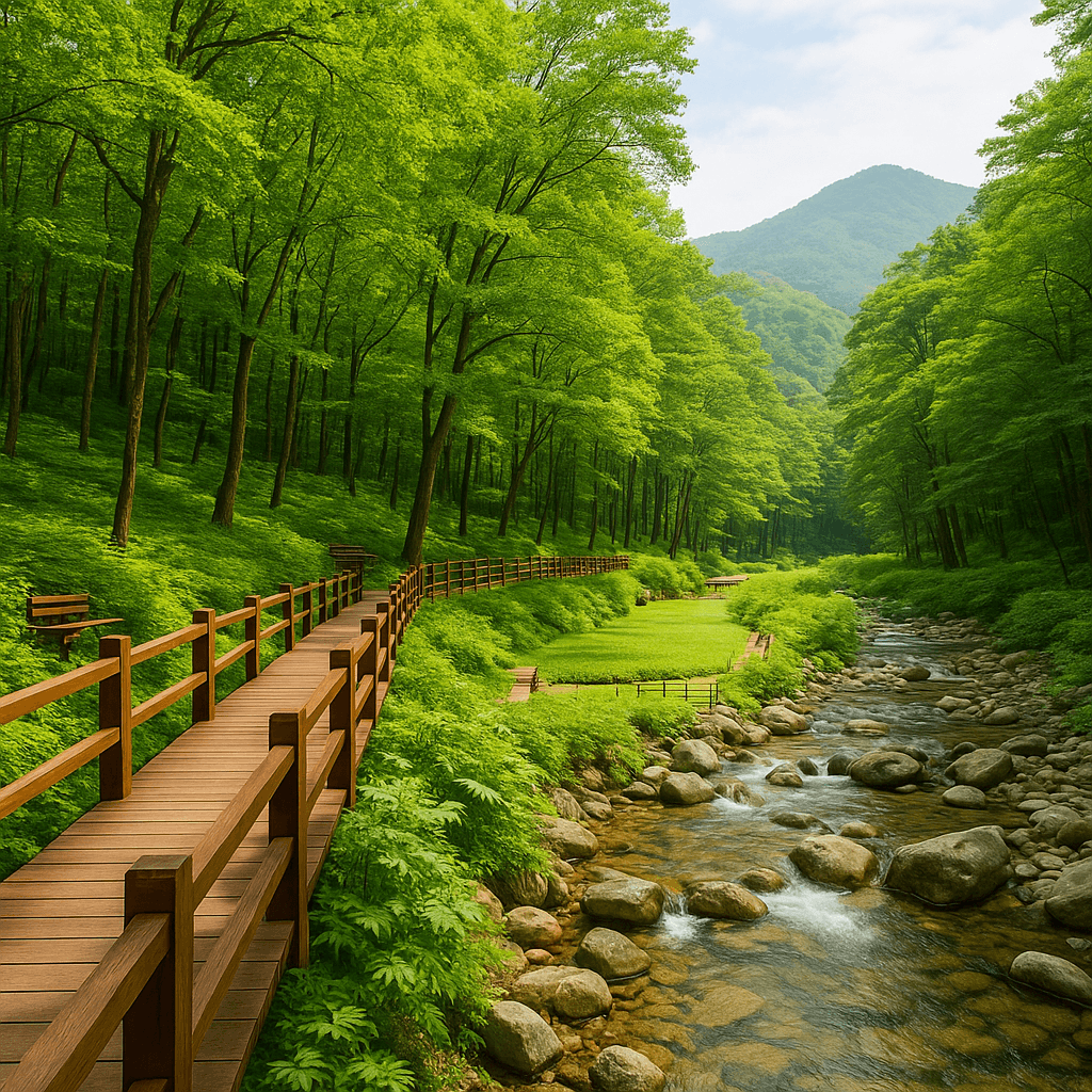 8월 시원한 자연휴양림에서 즐기는 힐링 여행지 추천