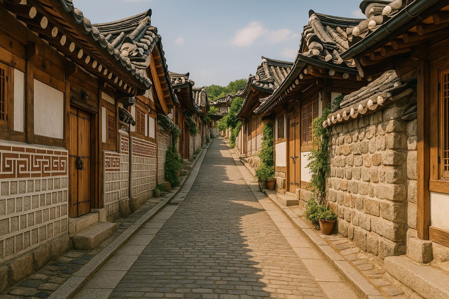 서울 북촌한옥마을 골목길 산책