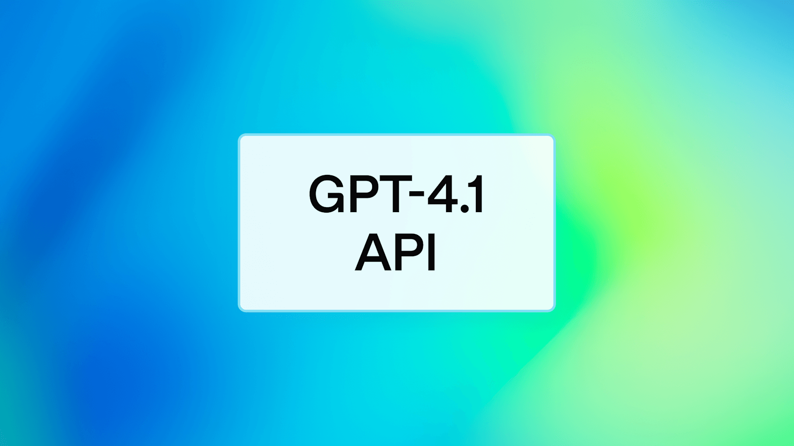 GPT-4.1 최신 정보 모음