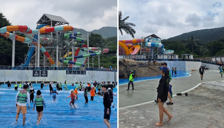 워터플래닛-만타존(좌)-부메랑존(우)-사진