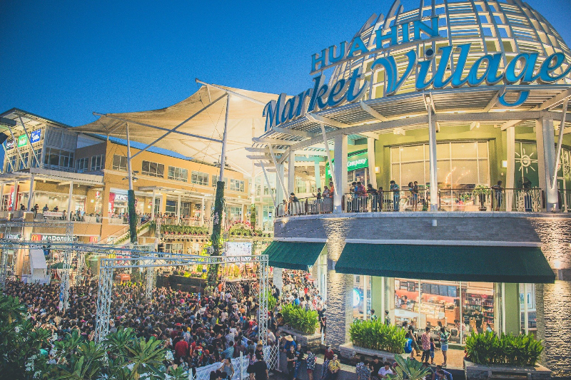 마켓빌리지 쇼핑몰 전경